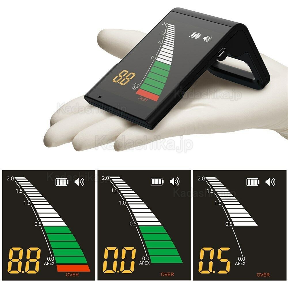 歯科用エンドモーター + Westcode 歯科用ミニ電気的根管長測定器キット